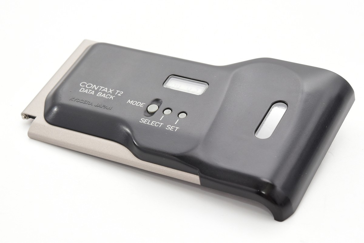 Contax T2 Silver Data Back コンタックス シルバー データバック