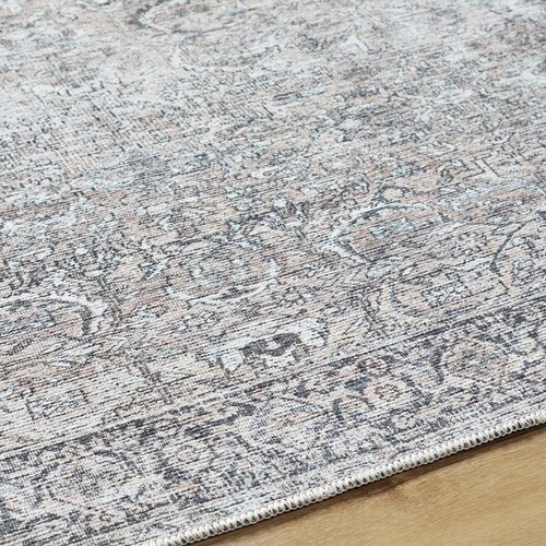 Washable Non-Skid Vintage Area Rug Chenille Polyester Indoor Living Room New - Picture 5 of 8