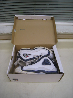 Fila 1996 Grant Hill 2 OG 1VB90031-166 Size 8 Basketball Shoes White/Blue/Red