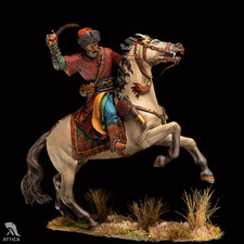 Zaporozhian Cossack 54mm Painted Tin Toy Soldier Pre-Sale  Art Level