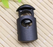 6pcs 15x28mm Shoelace Buckle Non-slip Stopper Rope Clip Clamp Cord Lock Running