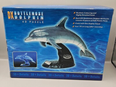 Sealifes 4D Puzzle DX Großer Tümmler 43 Teile NEU VERSIEGELT