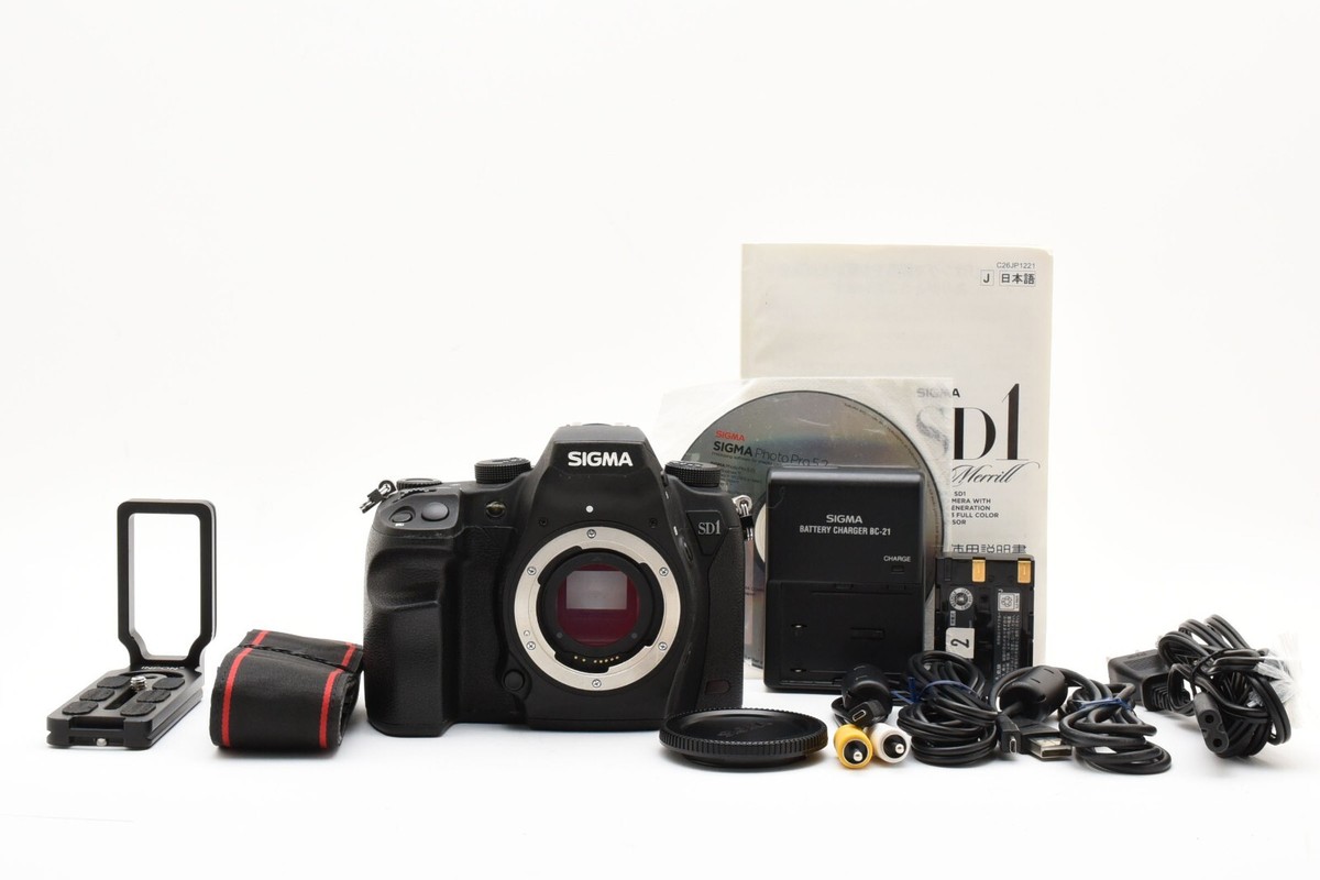 Sigma SD SD1 Merrill 46.0MP Digital SLR Camera - Black (Body Sigma SD SD1 Merrill 46.0MP Digital SLR Camera - Black (Body