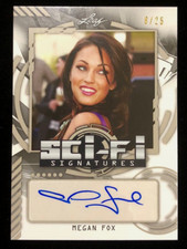 MEGAN FOX 2016 LEAF POP CENTURY SCI-FI AUTOGRAPH AUTO SIGNATURE CARD / 25🔥