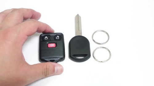 For 2006 2007 2008 Lincoln Mark LT 3B Keyless Remote Fob + Ignition Chipped Key - Video 1 of 1