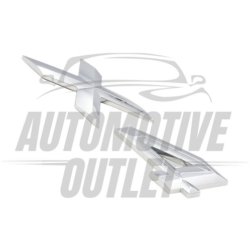 X4 LETTERING REAR BOOT LID TRUNK BADGE EMBLEM FOR BMW XDRIVE SERIES, CHROME - Picture 3 of 3