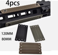 4PC Pack MLOK Rail Hand Protection M-lok Rail Cover Panel for M-lok System 120MM