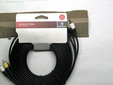 RadioShack 24-Foot RCA Stereo Audio Video Cable 15-225 15225
