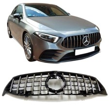 Front Bumper Grill Chrome Gtr Grille Fit 2020-2023 Mercedes Benz W118 Cla-class Front Bumper Grill Chrome Gtr Grille Fit 2020-2023 Mercedes Benz W118 Cla-class