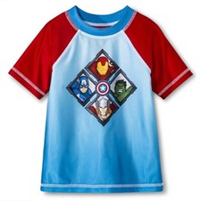 Marvel Avengers   Avengers Rash Guard Toddler Boys   Sizes 2T-4T