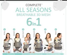 LIllie baby 6in1 Complete All Seasons Newborn-Toddler Carrier