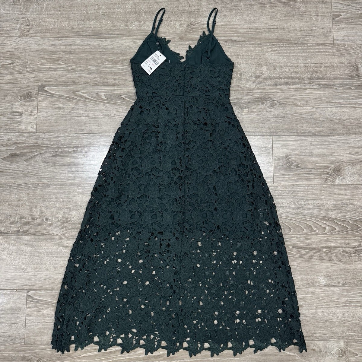 green emerald velvet dress Green Floral Halcyon Midi Dress