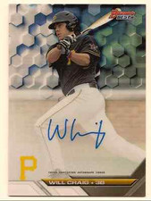 WILL CRAIG 2016 BOWMAN'S BEST ON CARD BEST OF 2016 REFRACTOR AUTO