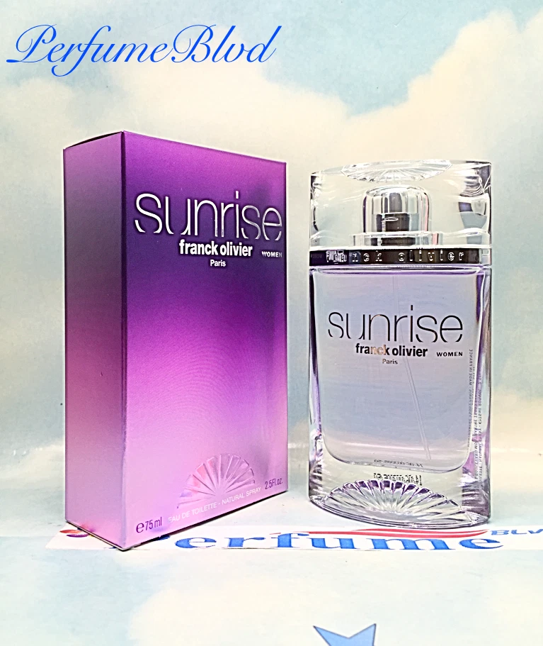 SUNRISE DE FRANCK OLIVIER 2,5 FL. OZ 75 ML EAU DE TOILETTE SPRAY PARA MUJER NISB Foto 4 de 4