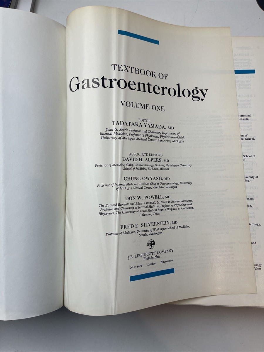 Textbooks of Gastroenterology Hardcover David H., Yamada, Tadataka