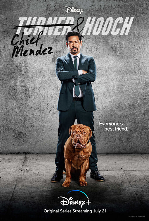 TURNER HOOCH (Josh Peck) series poster glossy A4 print UK