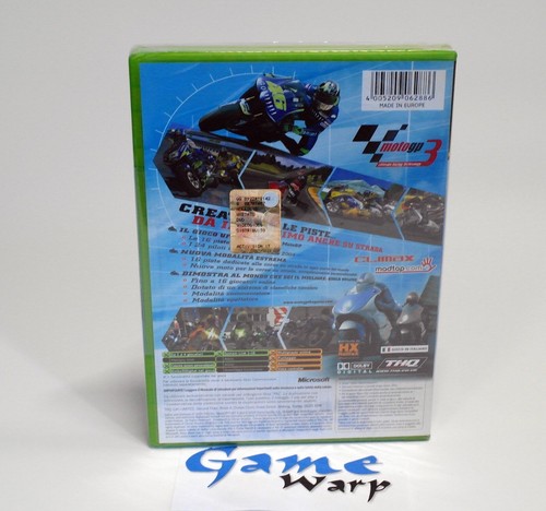 Moto GP 3 XBOX (XB) - PAL - ITA - NUOVO - 2005 - Imagen 2 de 6