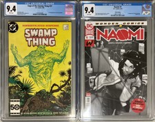🔥DCEU Comic Keys🔥Swamp Thing #37 Naomi 3rd 🔥CGC 9.4🔥1st Constantine Naomi