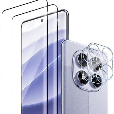 2er Set 9H Härte Tempered Glass Screen Protector für Xiaomi Redmi Note 14 Pro 5G