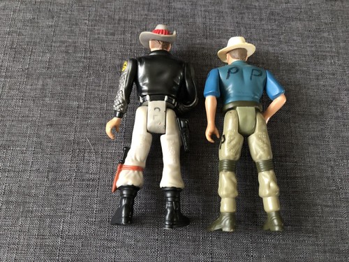 1993 Kenner Jurassic Park 4in. Action Figures Lot of 2 Figures Grant And Tracker - Picture 5 of 8