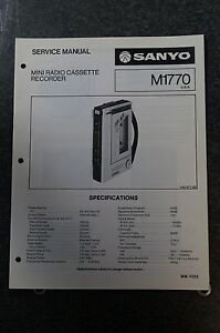 Sanyo M1770 Service Manual | eBay