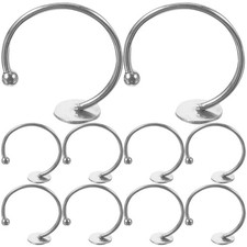 10 Pcs Adjustable Blanks for Making Base Rings Finding