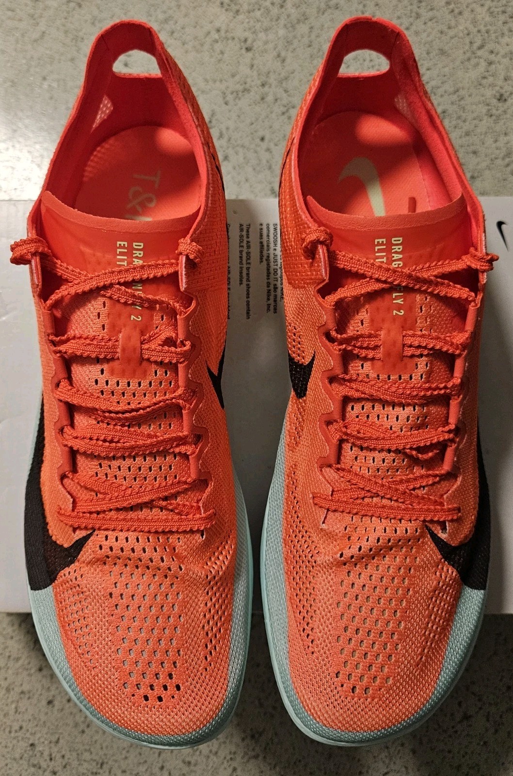 Nike Zoom Dragonfly 2 Elite Track Spikes Bright Crimson Men's Sz 9.5 FZ9315-600 image 4
