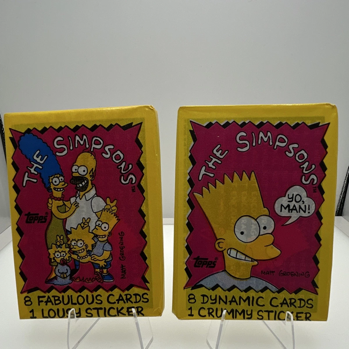 The Simpsons Sealed Non-Sport Trading Card Packs for sale | eBay