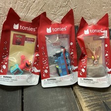 Lot Of 3 Tonies Characters -Elmo, Thomas  Friends, The Lion Inside Sealed-Read