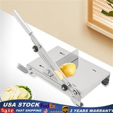 Stainless Steel Manual Meat Slicer Slicing Ma...