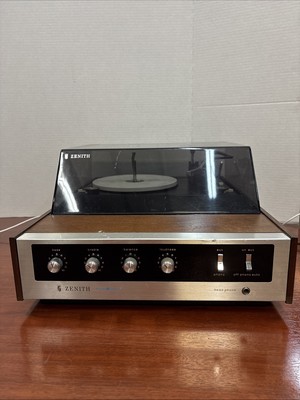 Vintage Zenith Solid State Record Player Model C556W ***Parts | eBay