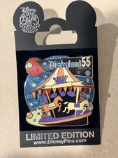 DISNEYLAND 55TH ANNIV 2010 CAST EXCL RETRO KING ARTHUR CARROUSEL LE 750 PIN