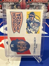 2020 Topps Heritage 1971 Topps Baseball Tattoo  Yordan Alvarez #1 Astros SP
