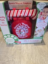 Santa  s Magical Telephone Mr Christmas Interactive Holiday Toy FREE SHIP