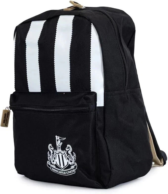 Newcastle United FC Backpack Stripe Small School Bag NUFC Gift Official Licensed - Image 2