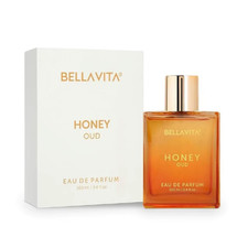 Bellavita Honey OUD Perfume for Women Men 100Ml Vanilla, Bergamot Patchoul