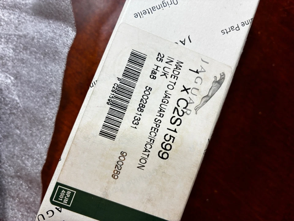 Jaguar X-Type Right Rear Passenger Side Marker Lamp 2001-2008 RED C2S1599 OEM - Image 4 of 4