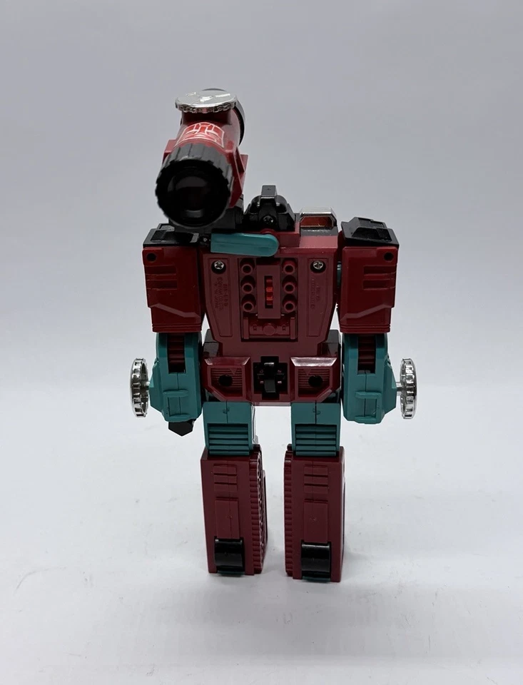 1985 Hasbro Transformers G1 – Tanque de microscópio trocador triplo PERCEPTOR – VINTAGE - Imagem 3 de 4