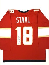 Marc Staal Signed Florida Panthers Jersey Beckett COA Autographed NHL XL