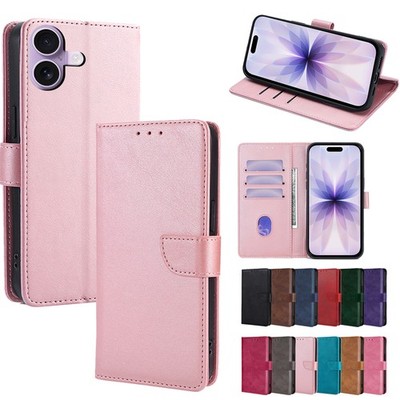 Flip Leather Wallet Phone Case For Xiaomi POCO X8 X7 X6 F8 X3 M6 F6 M4 M5 M7 F5