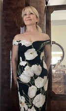 Dolce&Gabbana Dress🌸Fabulous Classy&Sexy🌸Floral Corset Party Wedding IT42