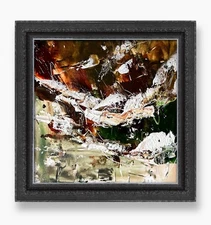 Australia Margaret River Foam Light Painting • Wave Expressionist Original Art