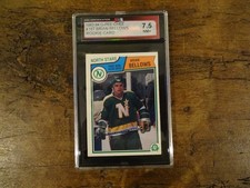 1983-84 OPC #167 Brian Bellows rookie card Graded 7.5 NM+ KSA. rookie card picture