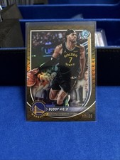 2025-26 Topps Bowman Chrome Buddy Hield Gold Reptilian  Refractor /50