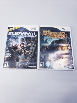 Cabela's Dangerous Hunts 2011/Survival Shadows of Katmai Tested Works (Wii)