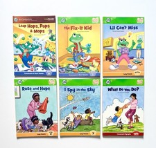 Leap Frog TAG Book Lot Of 6 - Early Reader Phonics Books - Softcover