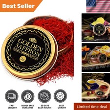 Hand-Picked Red Saffron Threads, 2g - Grade A for Exquisite Culinary Delights
