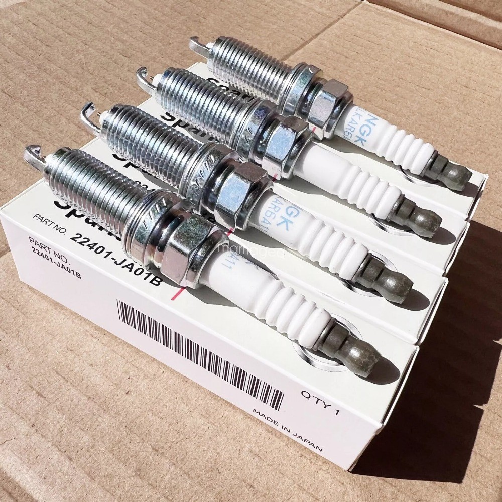 4x NGK Iridium Spark Plugs 22401-JA01B For Altima Rogue Sentra DILKAR6A11