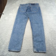 VTG 90s Levis Jeans Mens 34x30 Blue 505 Regular Straight Stonewash Made in USA