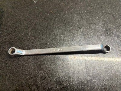 Snap On 3/8-7/16'' 12-Punkt SAE 60° tief Offset Ringschlüssel XO1214